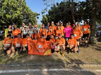 foto da equipe de corrida do Rio de Janeiro